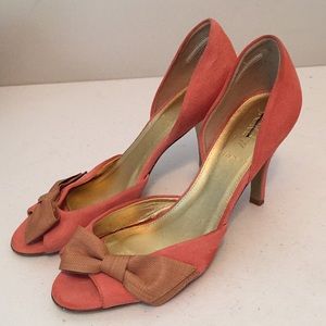 Jcrew peep toe heels